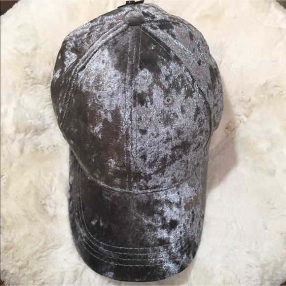 VELVET ADJUSTABLE BALL CAP - Picture 3 of 7